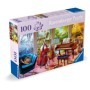 Ravensburger - Puzzle pentru varstnici anotimpuri muzicale cu sablon de imagine si suport din carton 100 piese mari XL Ravensbur